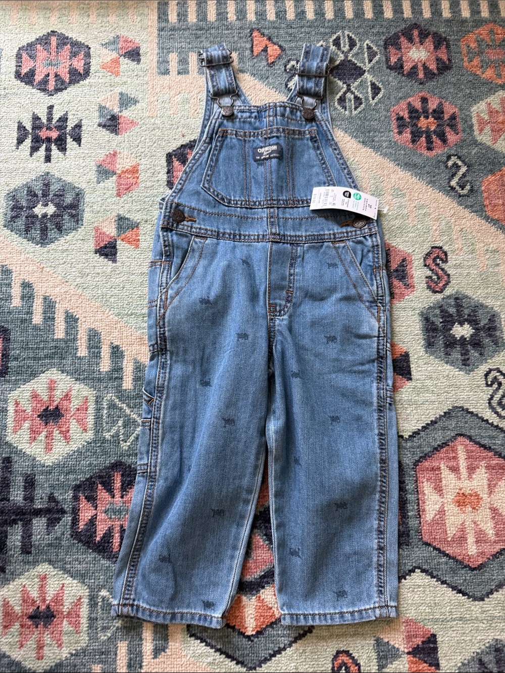 OshKosh B'gosh Light Blue Denim Overalls
